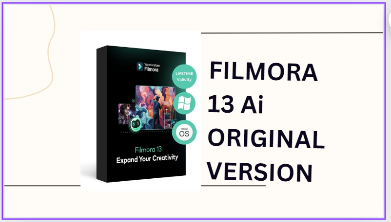 FILMORA 13 AI ORIGINAL VERSION