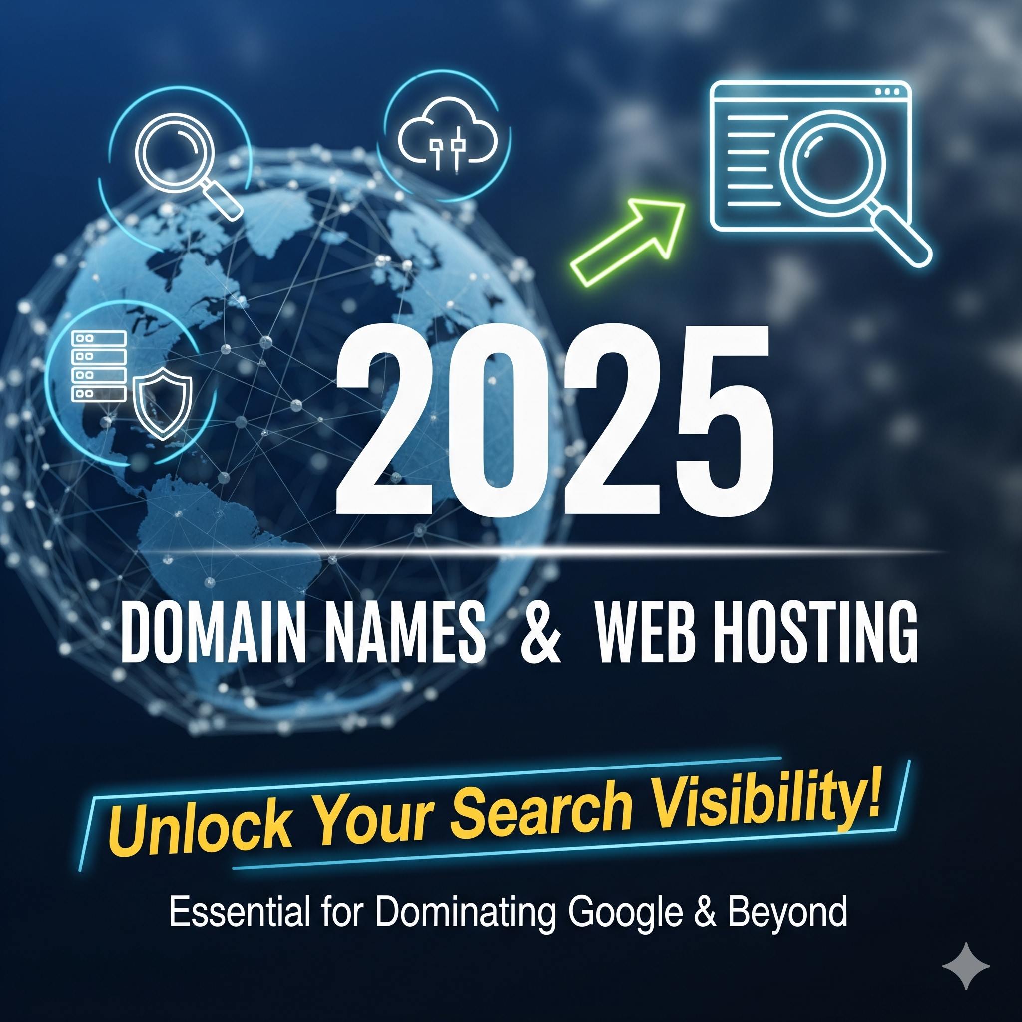 The Ultimate Guide to Domain Names and Web Hosting Strategies for 2025 Search Visibility